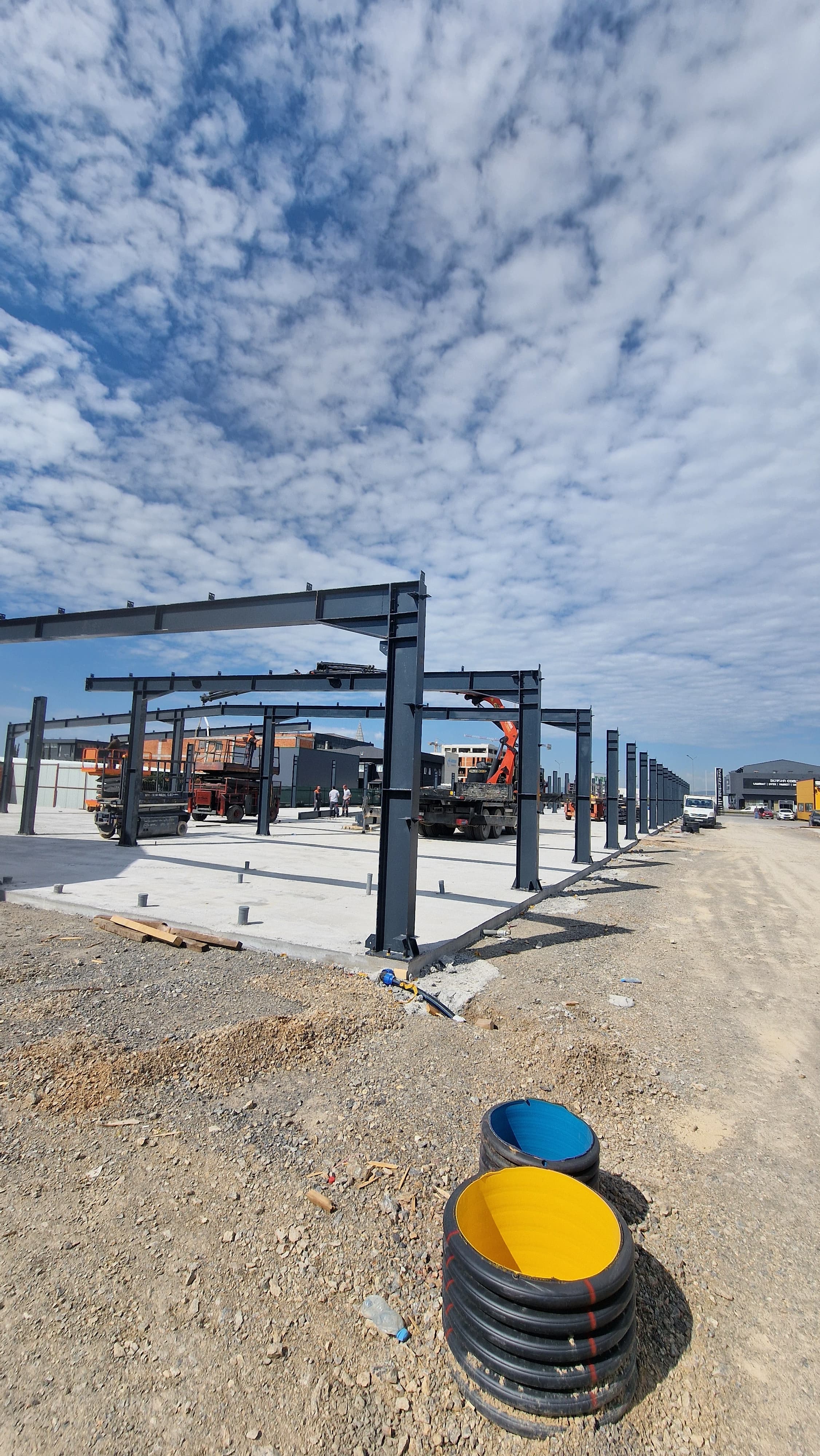 Current metal construction project 7
