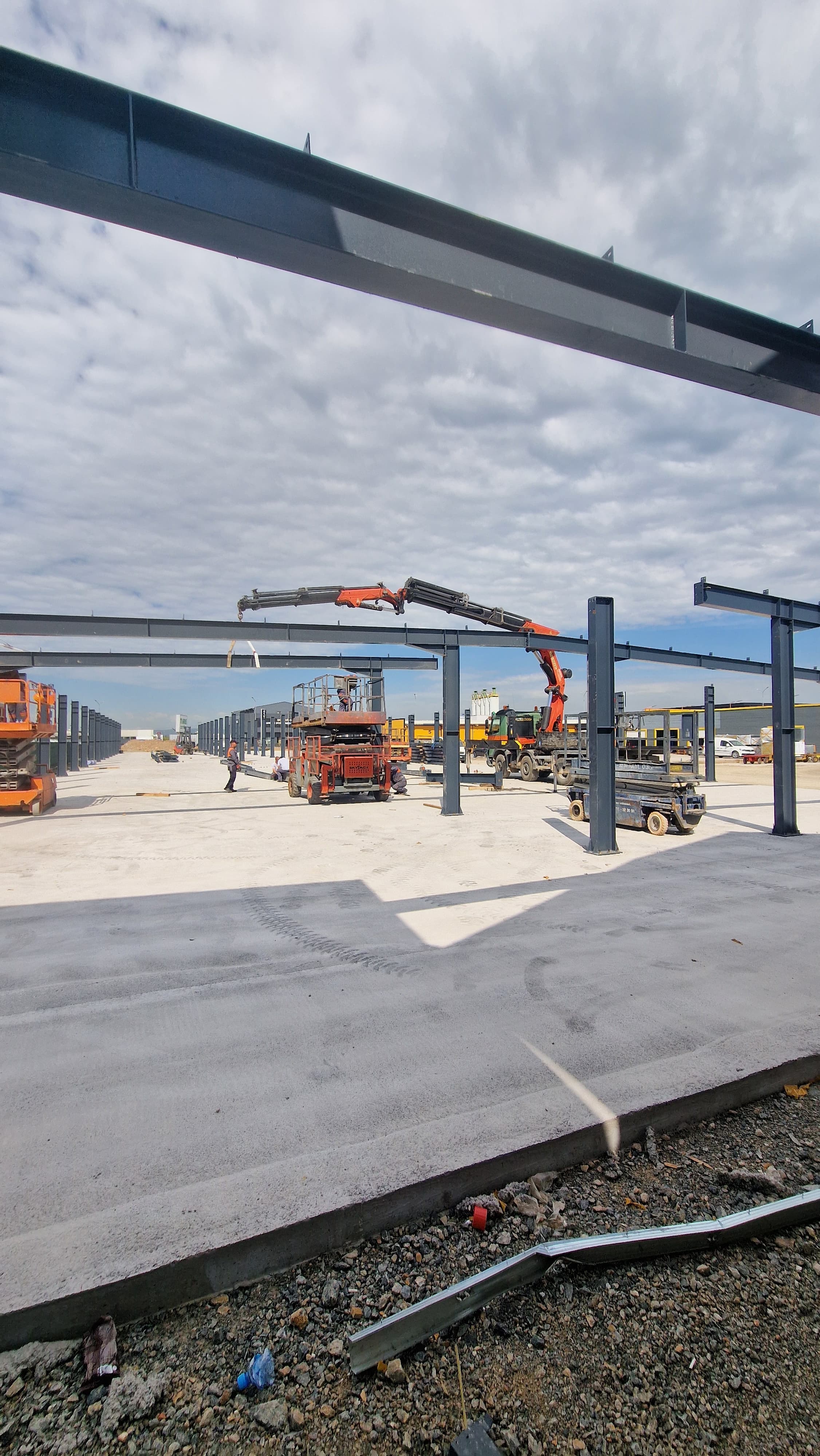 Current metal construction project 8