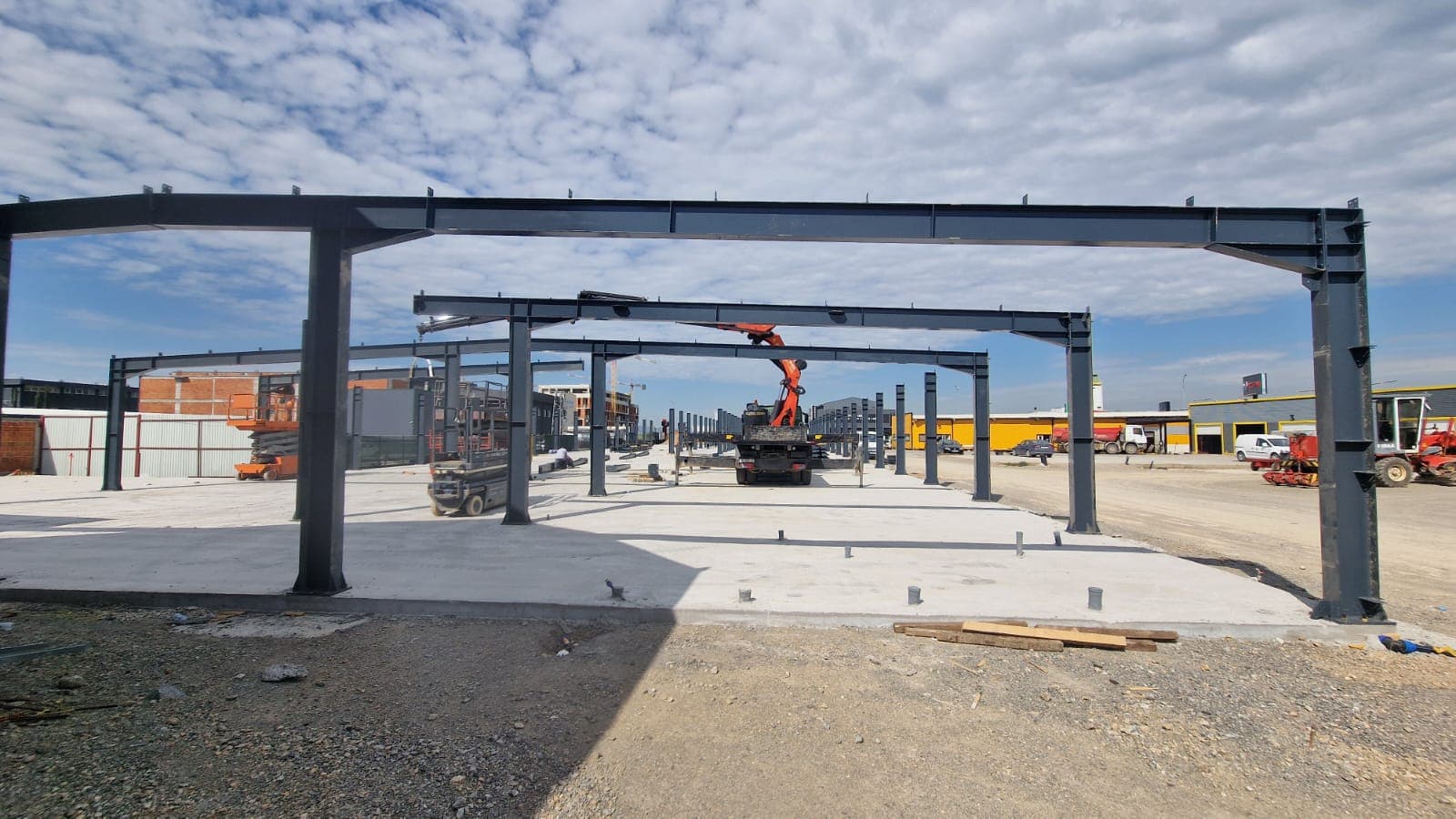 Current steel construction project 1