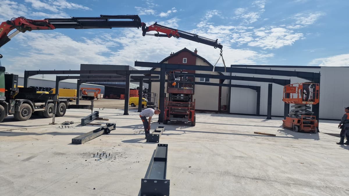 Current steel construction project 4