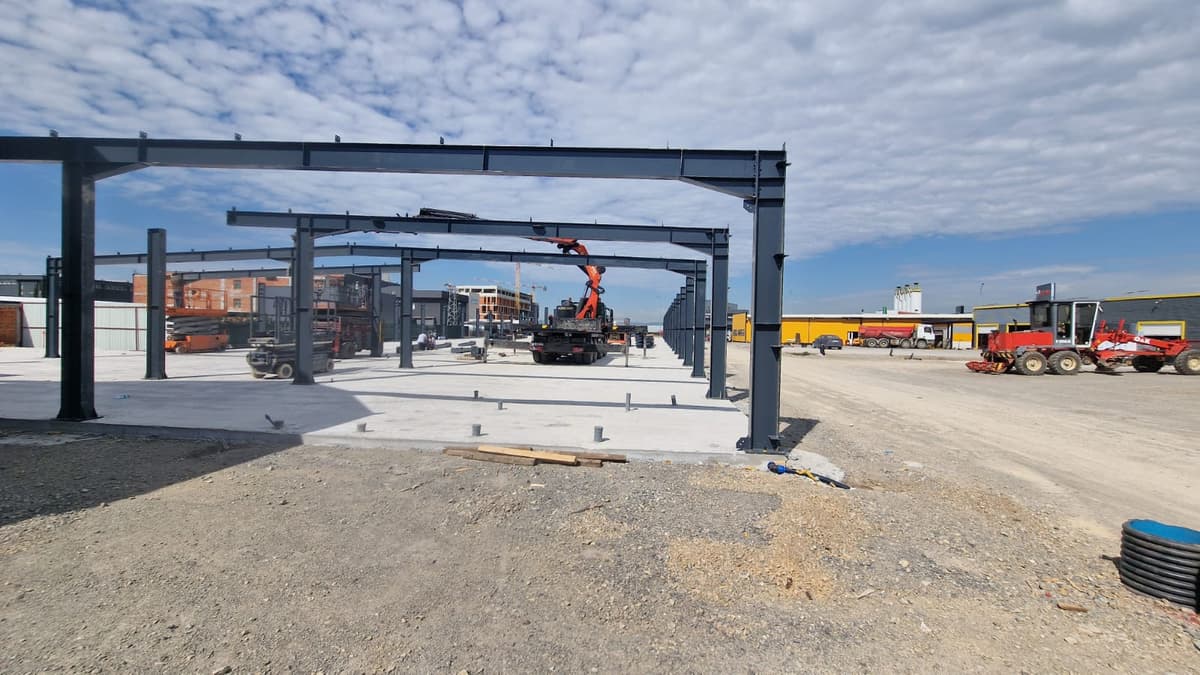 Current steel construction project 7