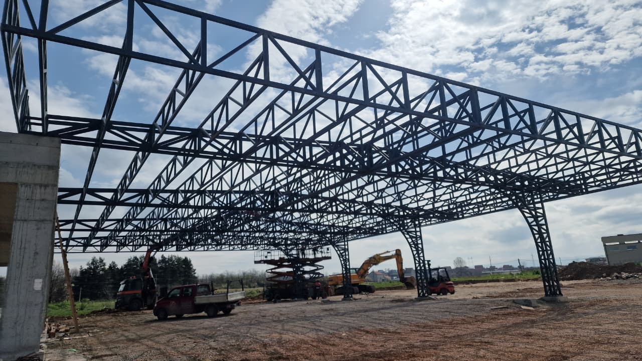 Steel construction project 1