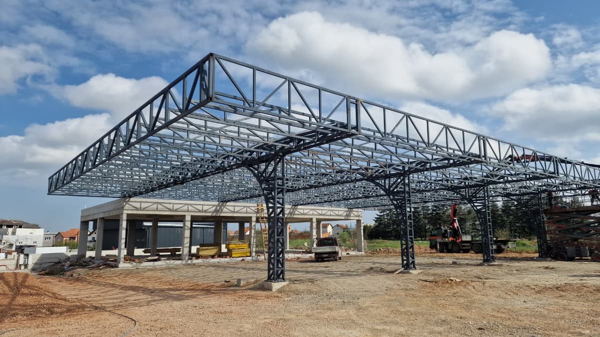 Steel construction project 3