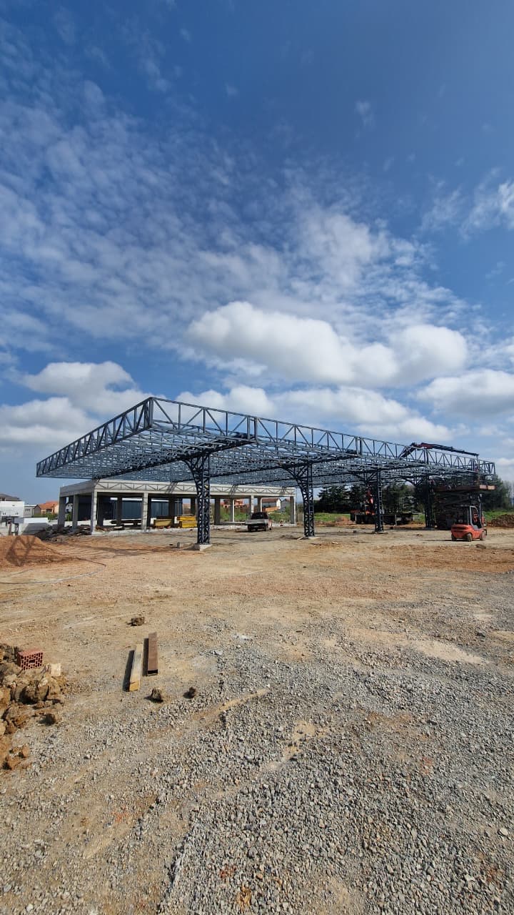 Steel construction project 4