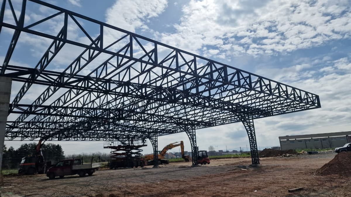 Steel construction project 5