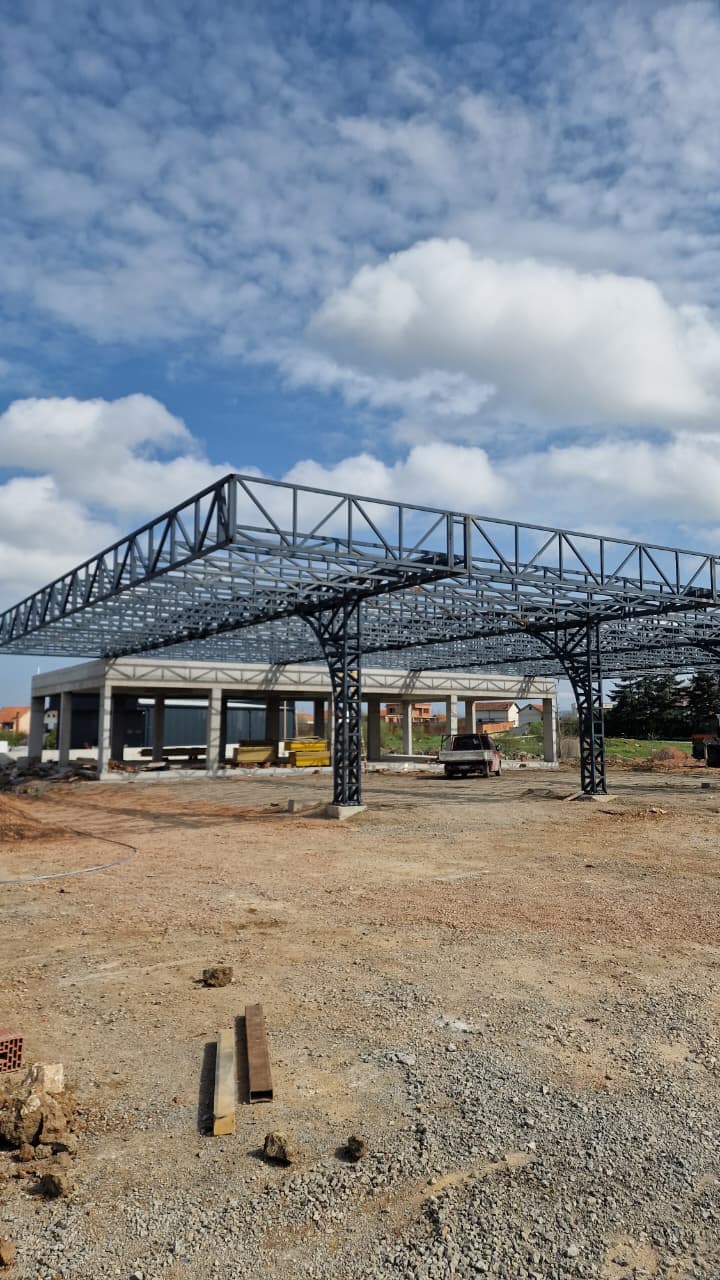 Steel construction project 7