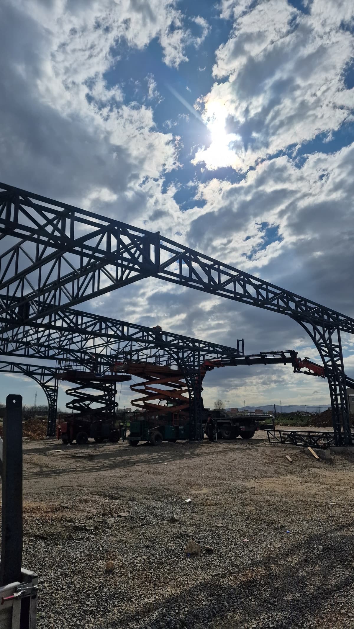 Steel construction project 14