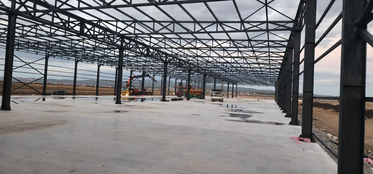 Steel construction project 15