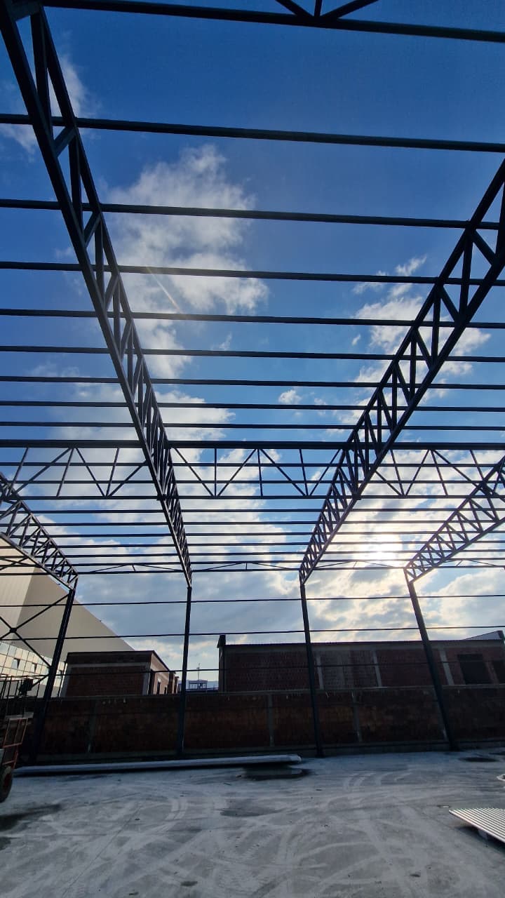 Steel construction project 18