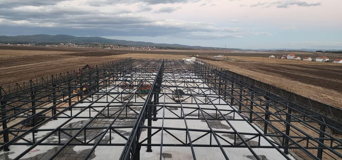 Steel construction project 20