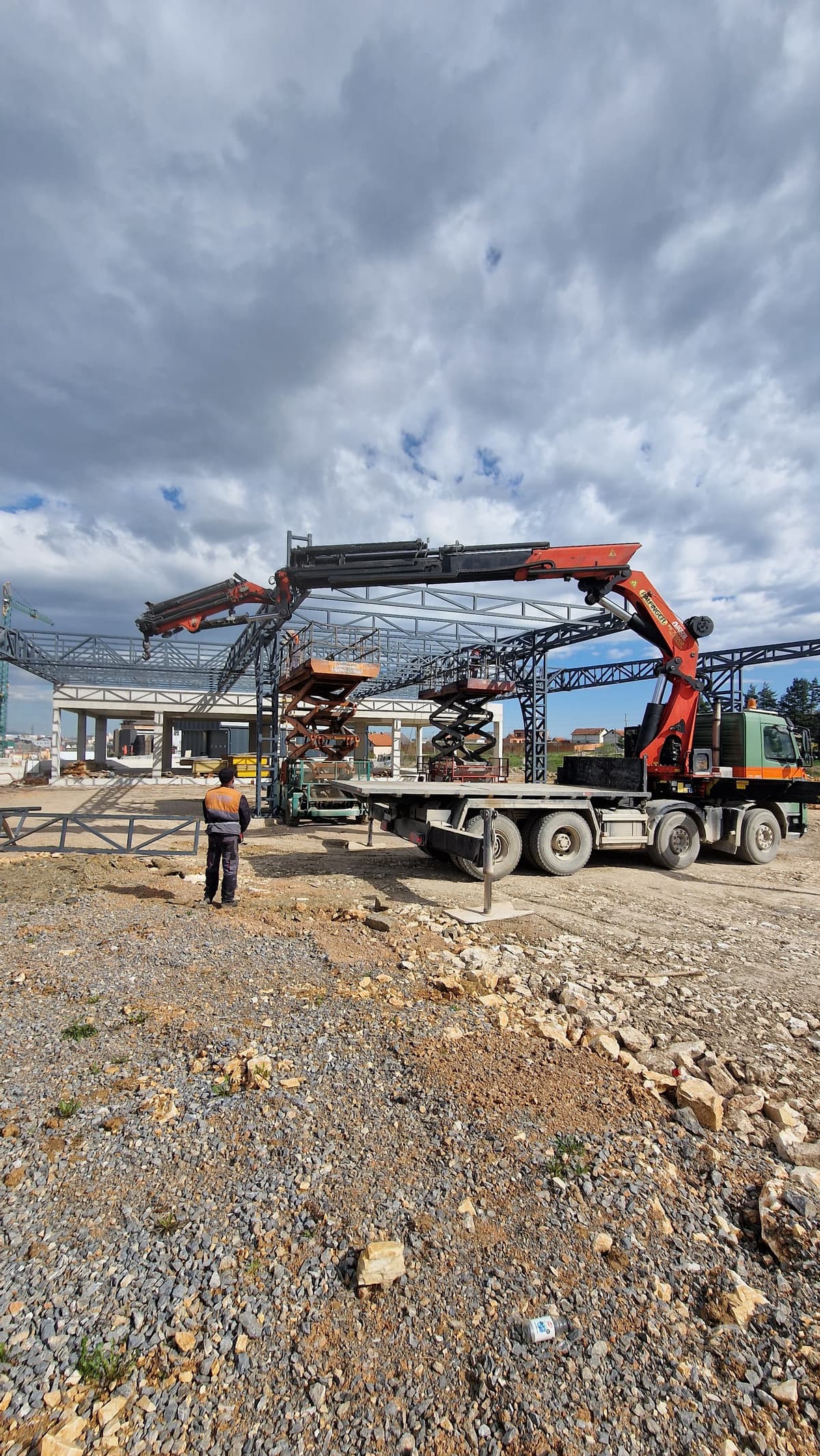 Steel construction project 27