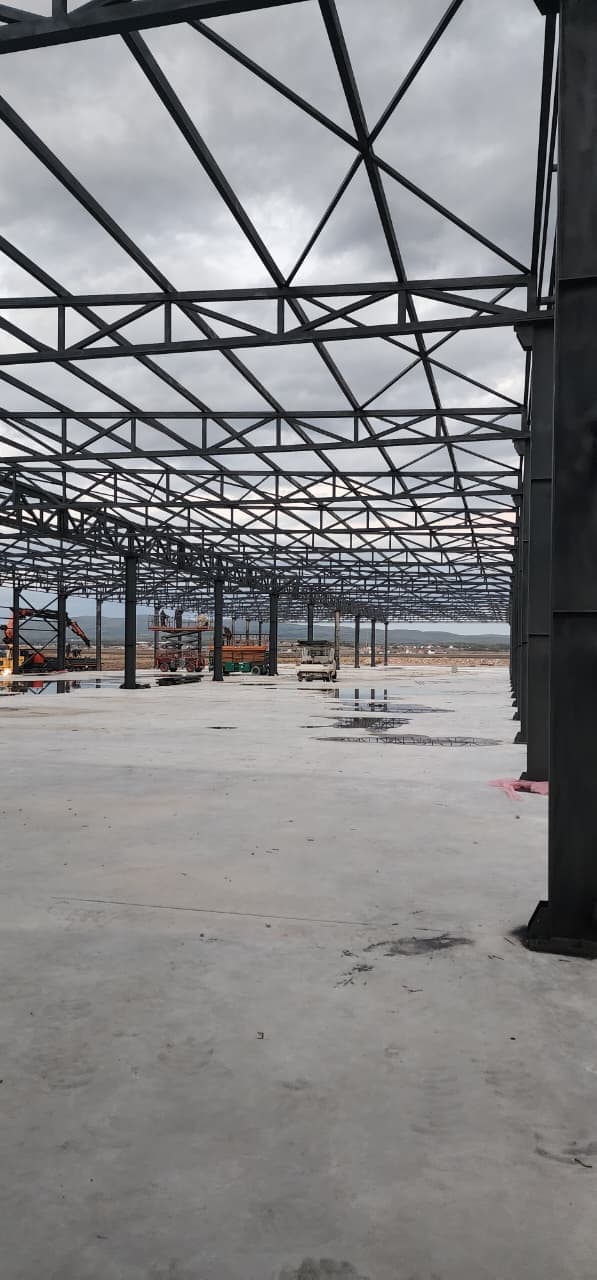 Steel construction project 6