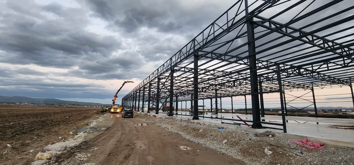 Steel construction project 40