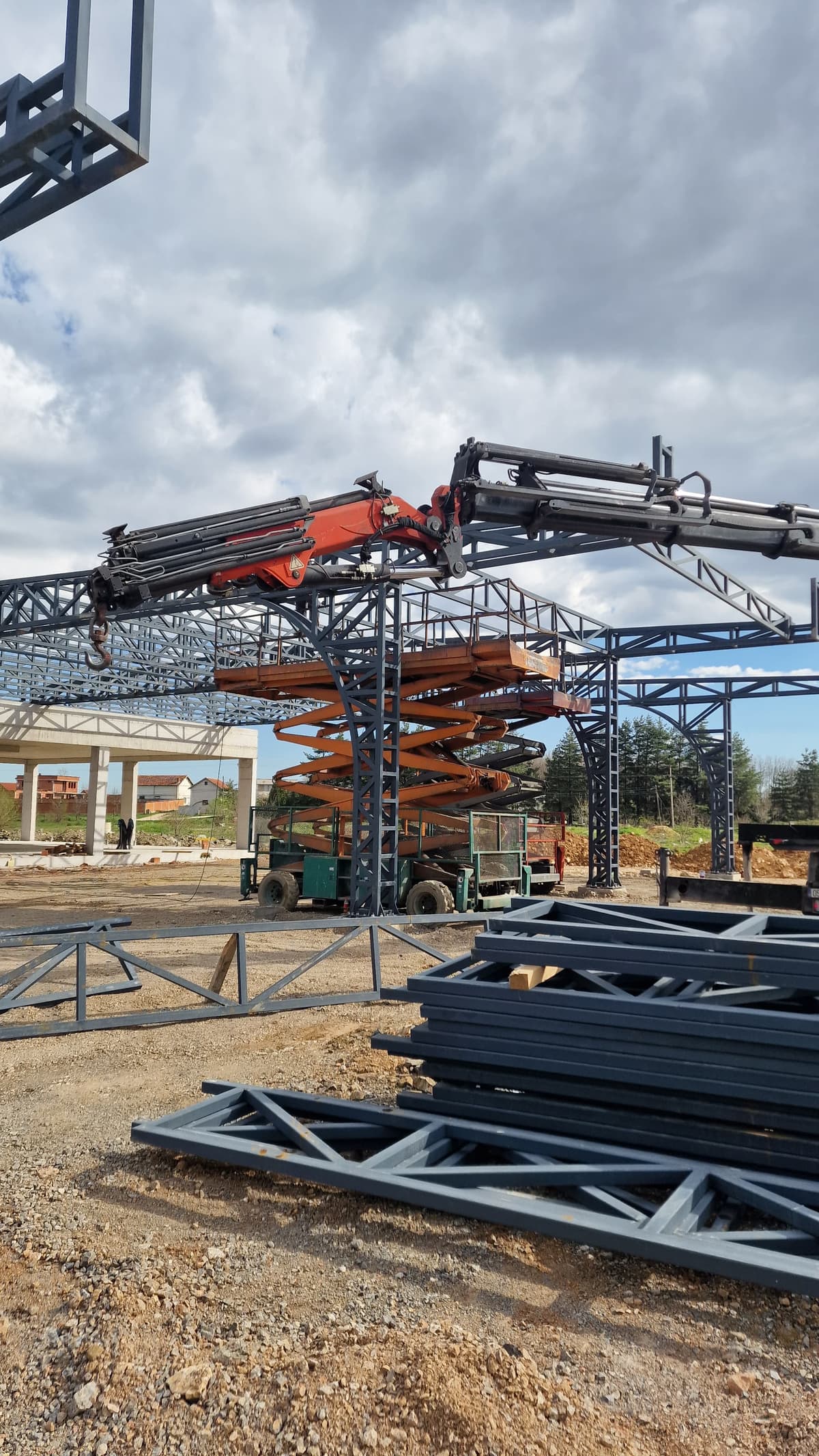 Steel construction project 46