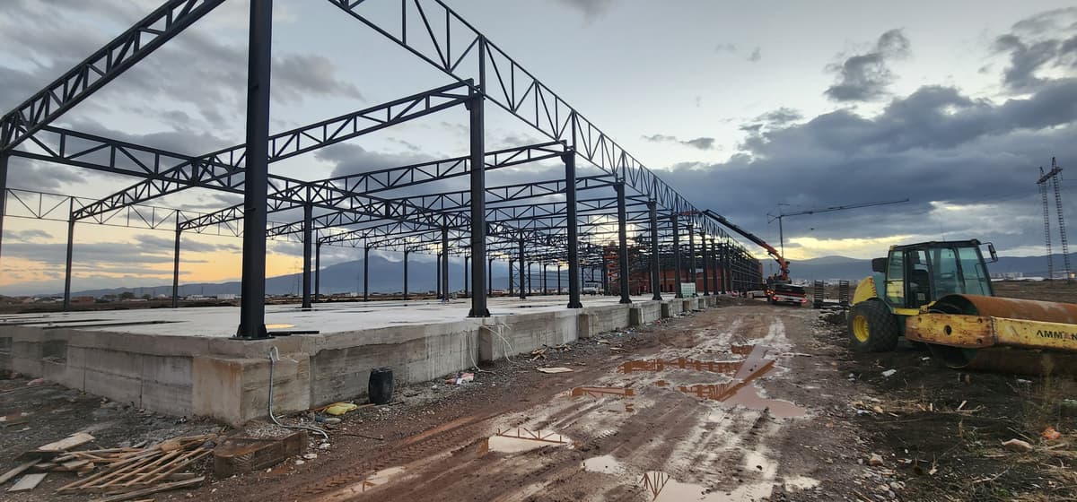 Steel construction project 50