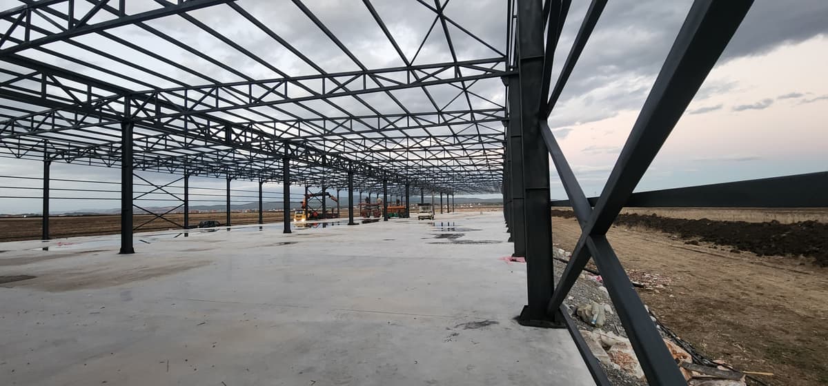 Steel construction project 54