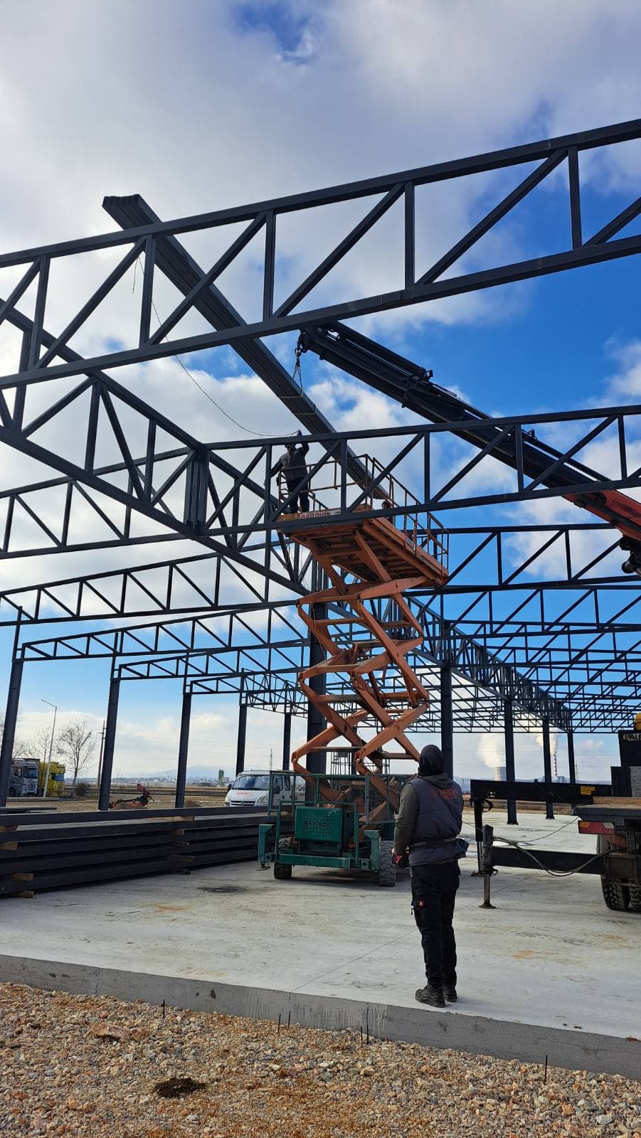 Sherifi Petrol — Metal construction project 130