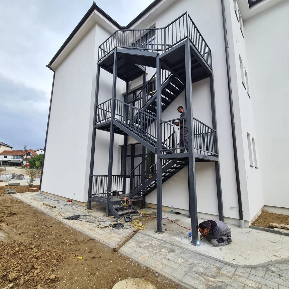 Shkolla Bajram Curri Rahovec — Metal construction project 138